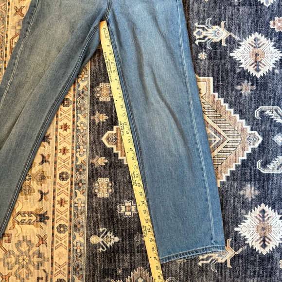 American Eagle High-Waist Straight Leg Paper Bag Denim Jean’s Women’s 4 Short - Picture 12 of 12